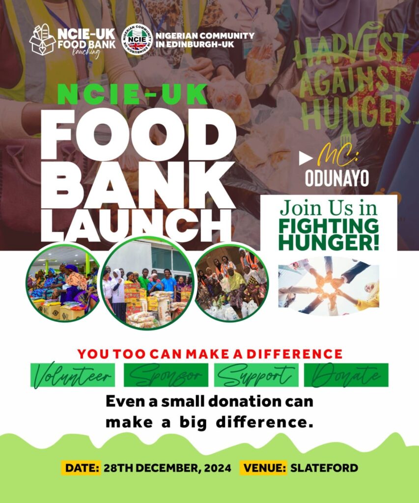 Fighting Hunger Together: The NCIE-UK Food Bank Launch